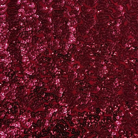 H&M Sequined Mini Skirt Pink size Small - Picture 4 of 4